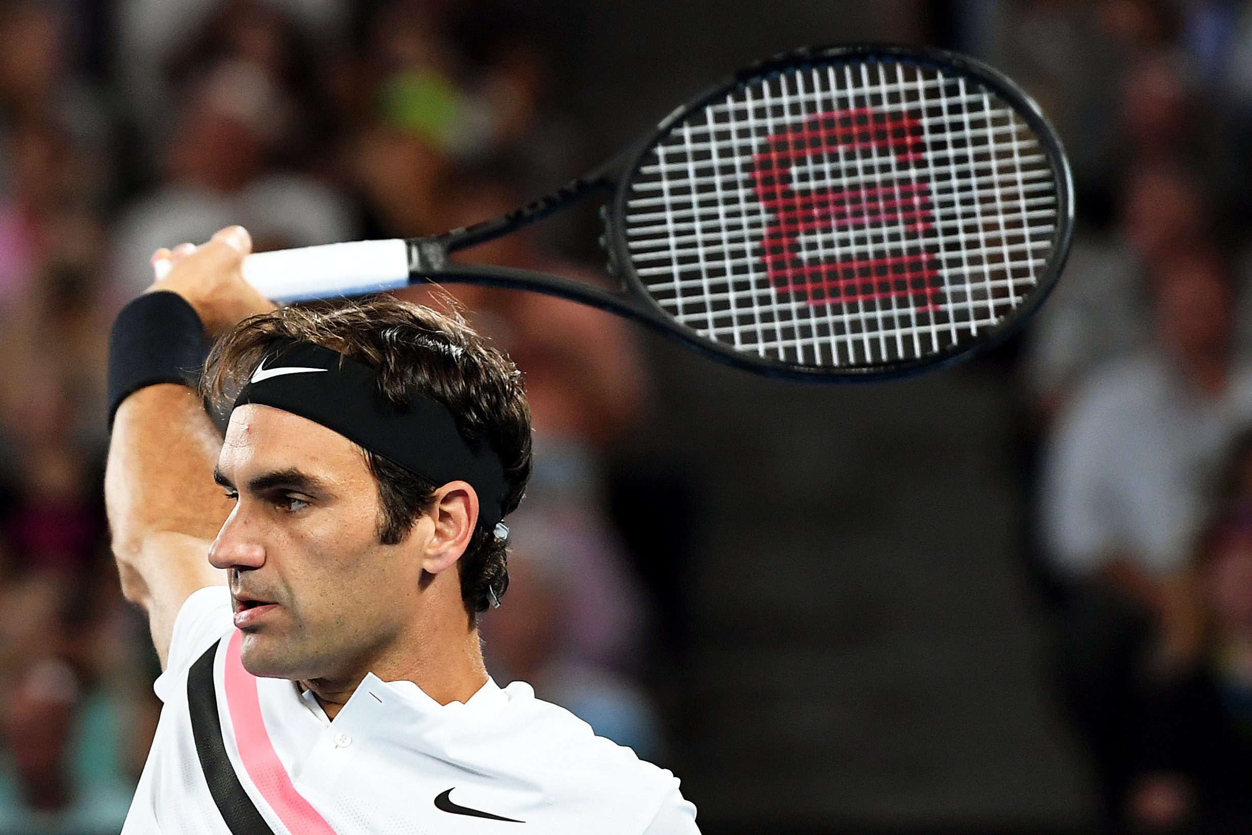 美国网球队鏖战澳大利亚网球队，费德勒高光表现